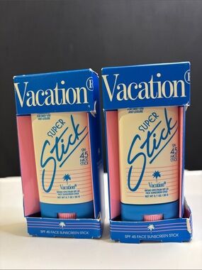 Super Stick SPF 45 Face Sunscreen Stick PAIR ⛱️🏝️
